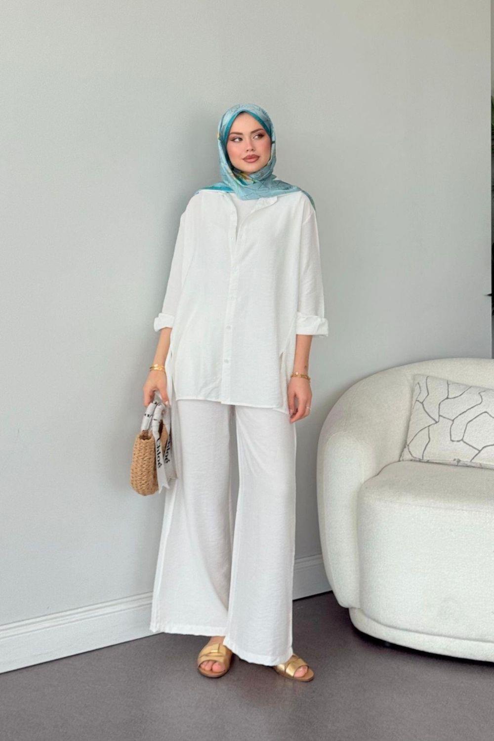 Yalıkavak İkili Takım Beyaz 139000 