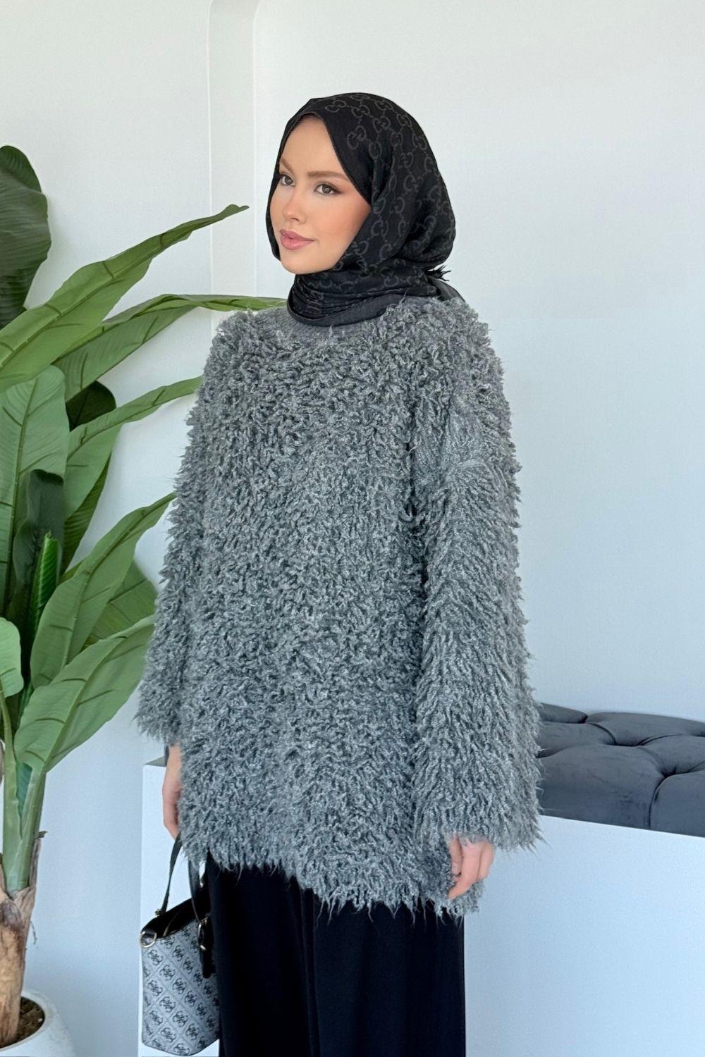 Tüylü Kazak Füme 1517 