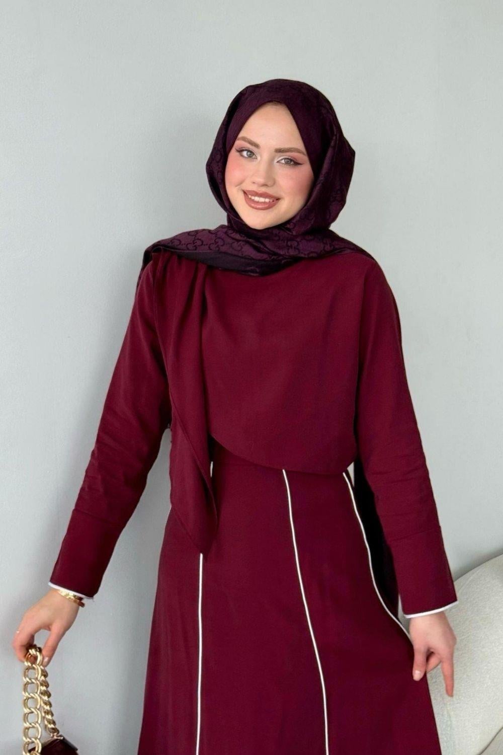 Amber Takım Bordo 1587 