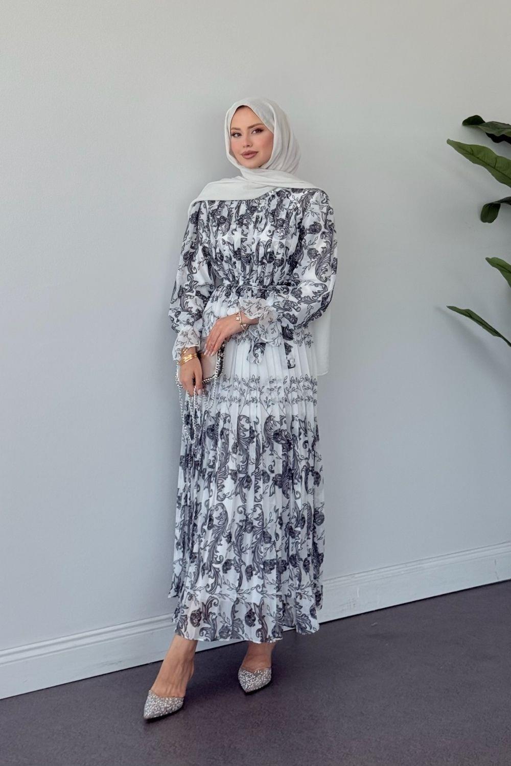 Leona Şifon Elbise Siyah 200500 