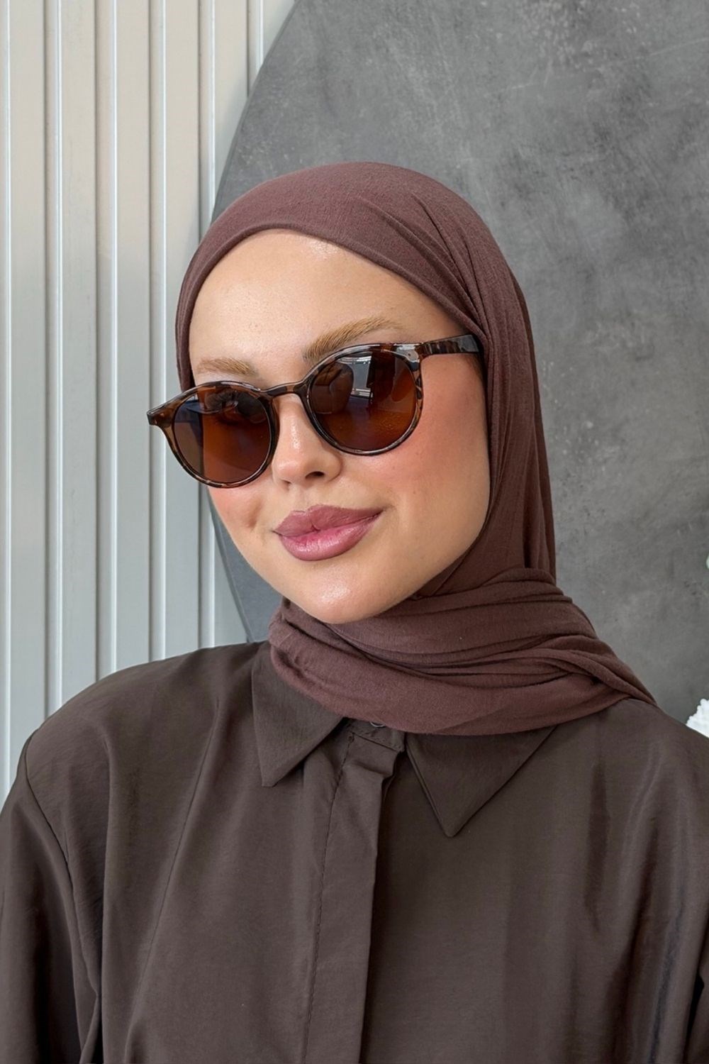 Bianca Oval Gözlük Kahverengi 2018 