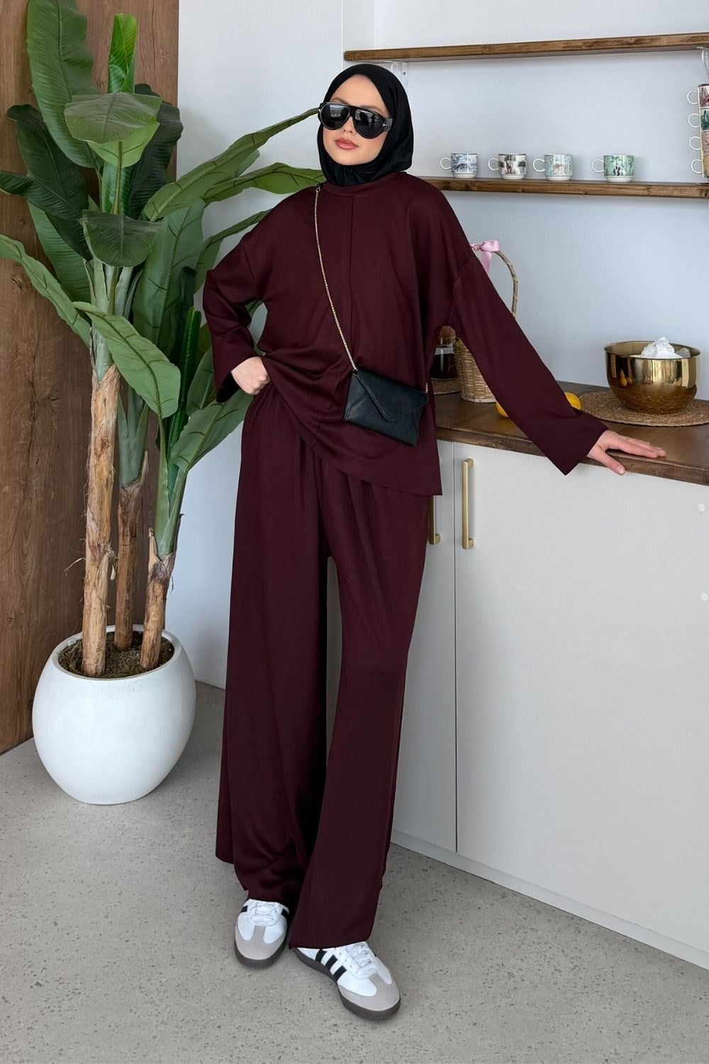 Soft Touch Takım Bordo 20256 