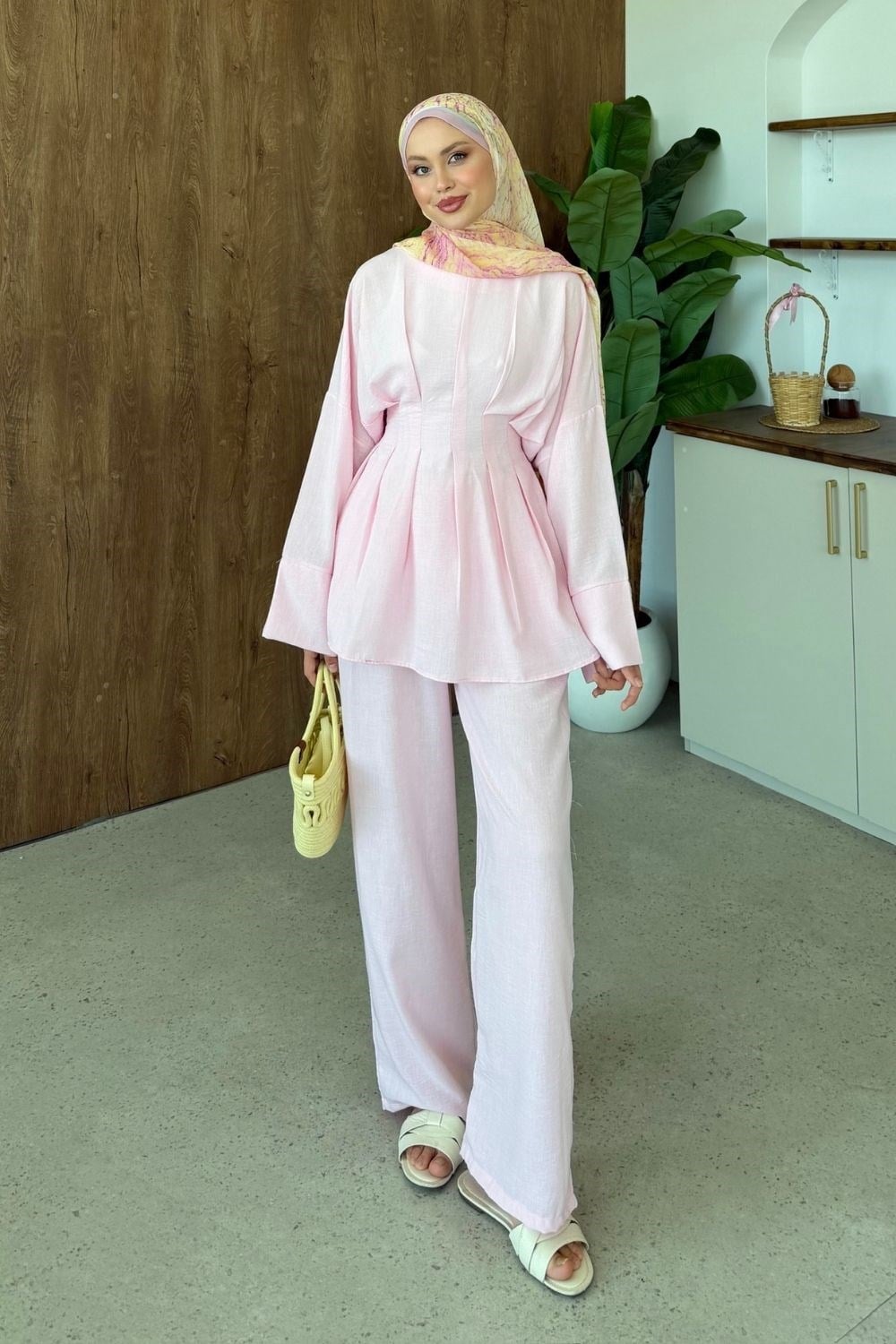 Nilda Keten Takım Pembe 20272 
