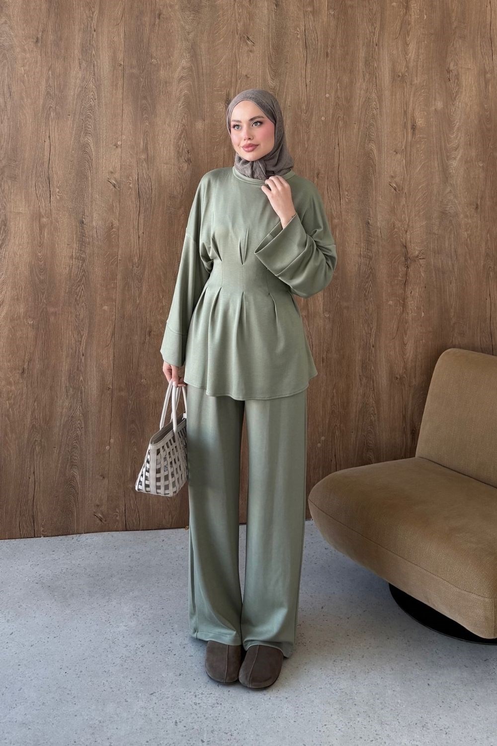 Yelda Bel Pensli Takım Mint 20283 