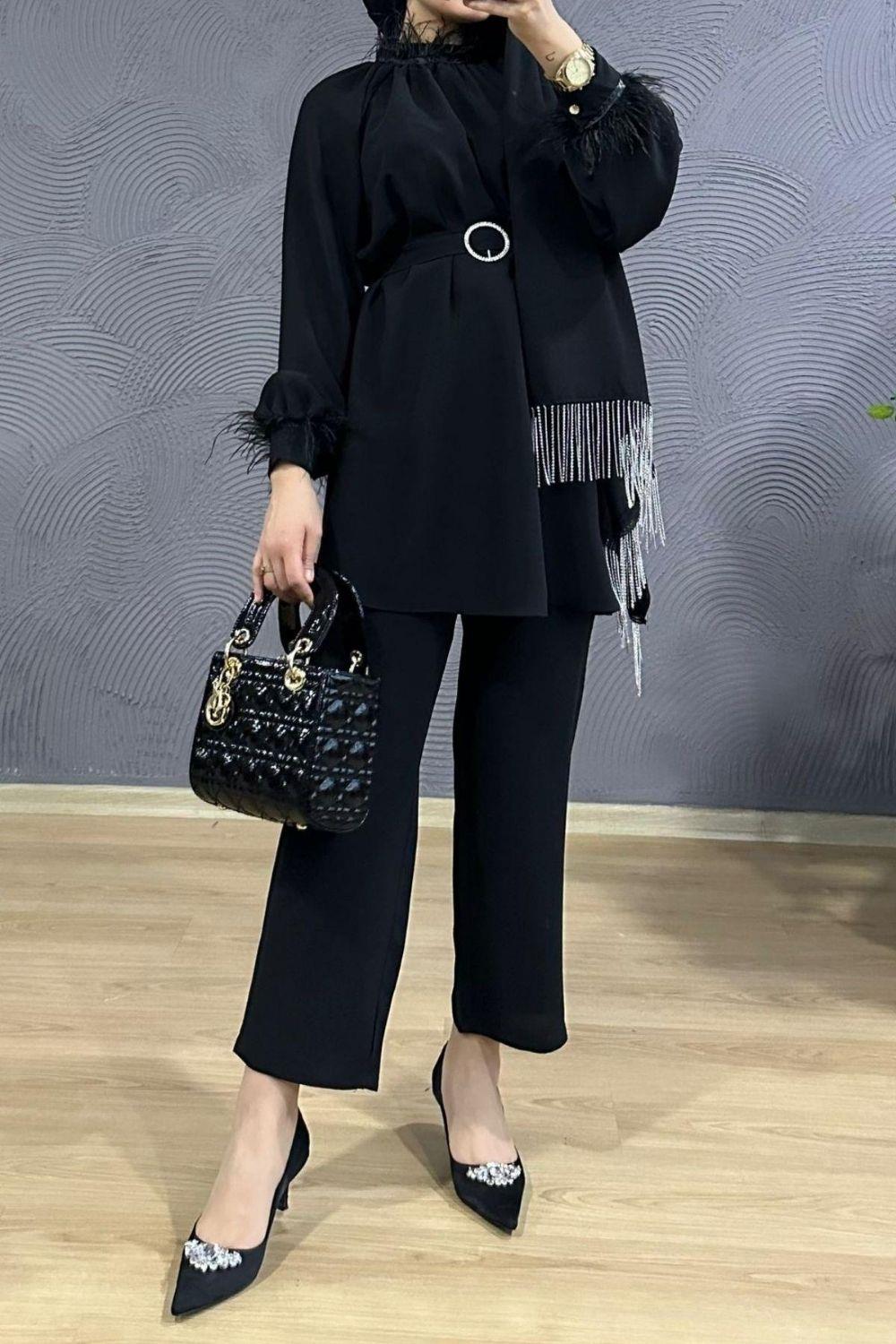 بدلة مارينا سوداء