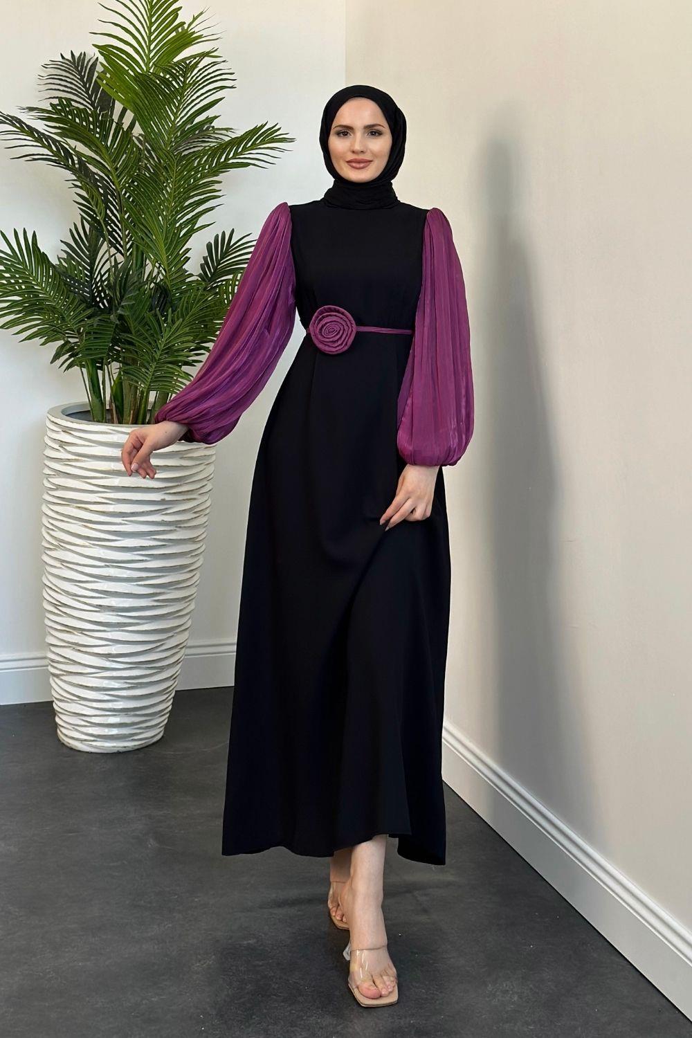 Rose Abiye Mürdüm 20303 