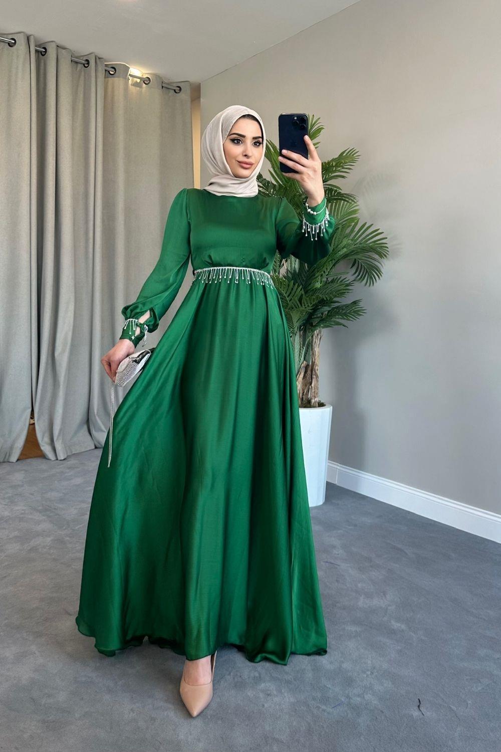 Yağmur Abiye Yeşil 2052 