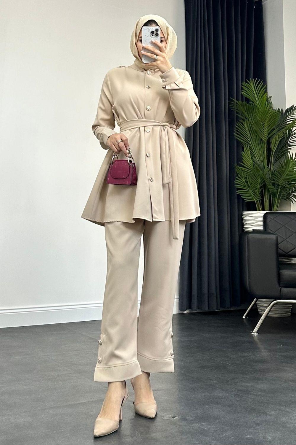 Aylin  Takım Bej 2072 