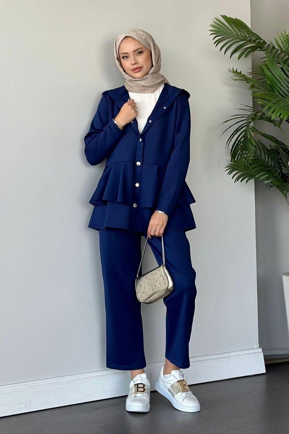 Lady Scuba Takım Lacivert 2087 