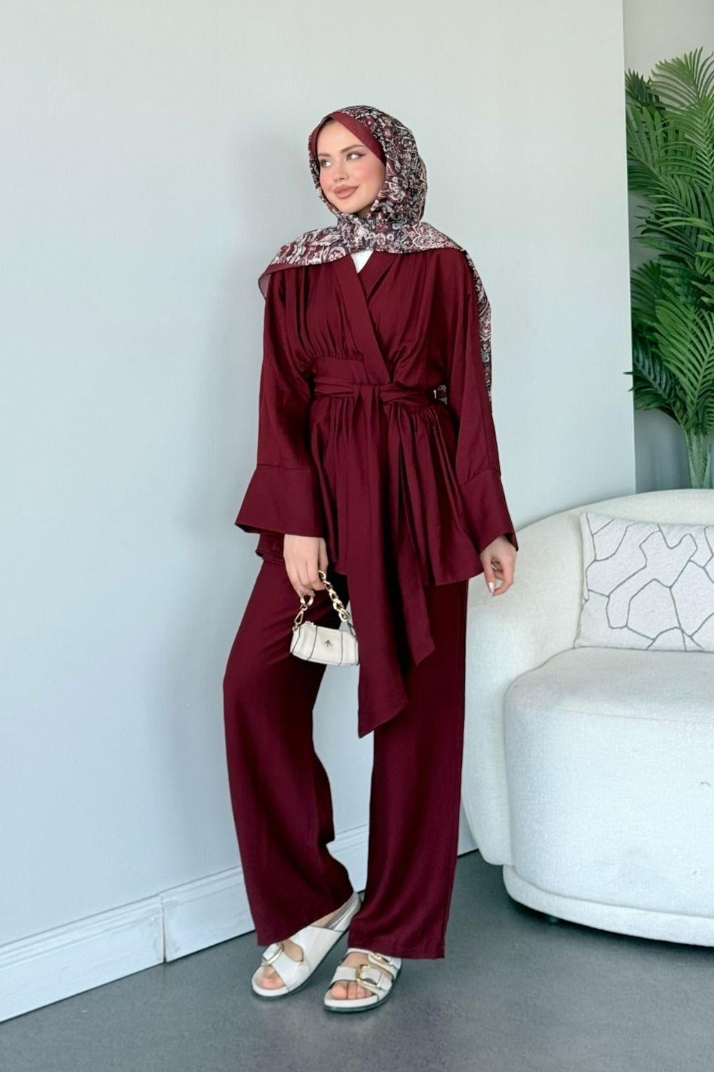 Akgün Takım Bordo 2111 