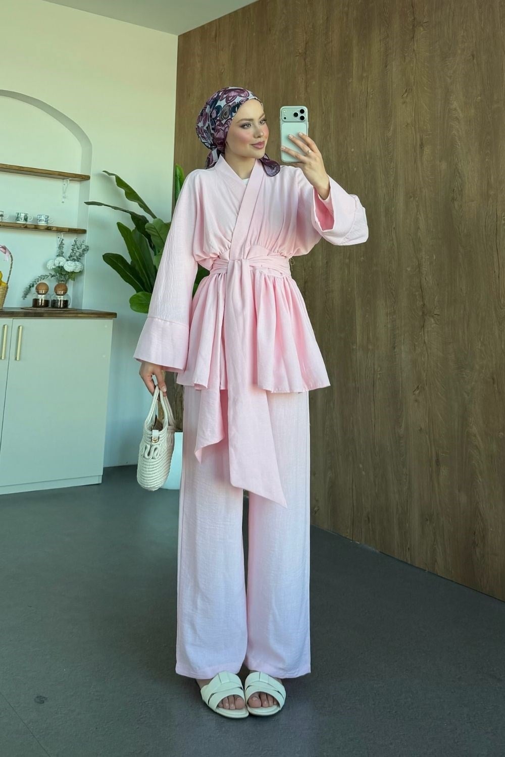 Akgün Takım Toz Pembe 2111 