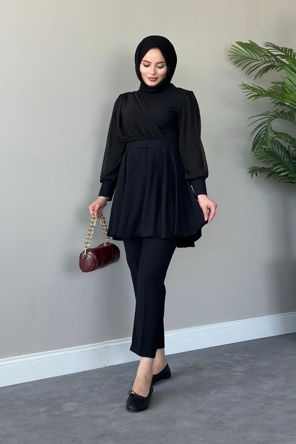 Aysun Takım Siyah 2194 