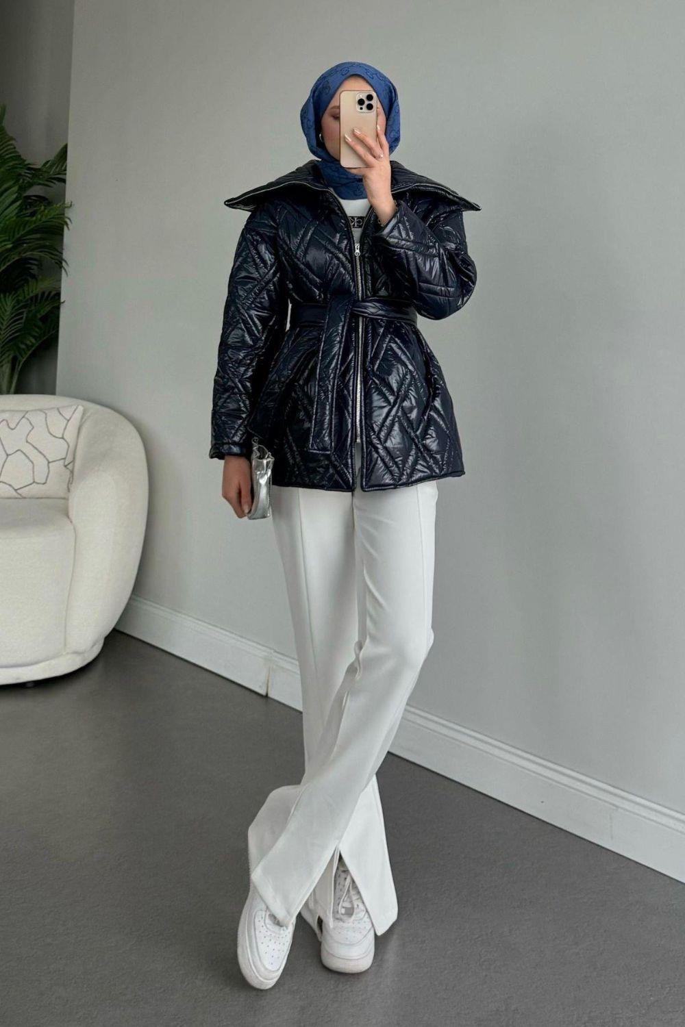 Cerry Parlak Mont Lacivert 2224 