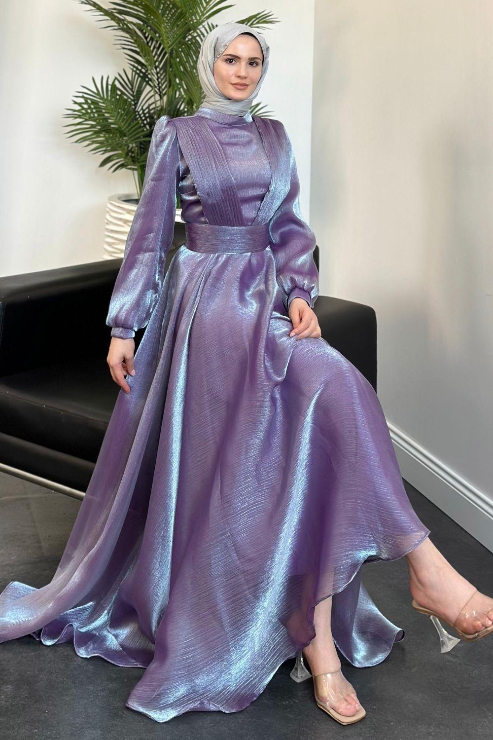 İzgi Abiye Lila 23000 