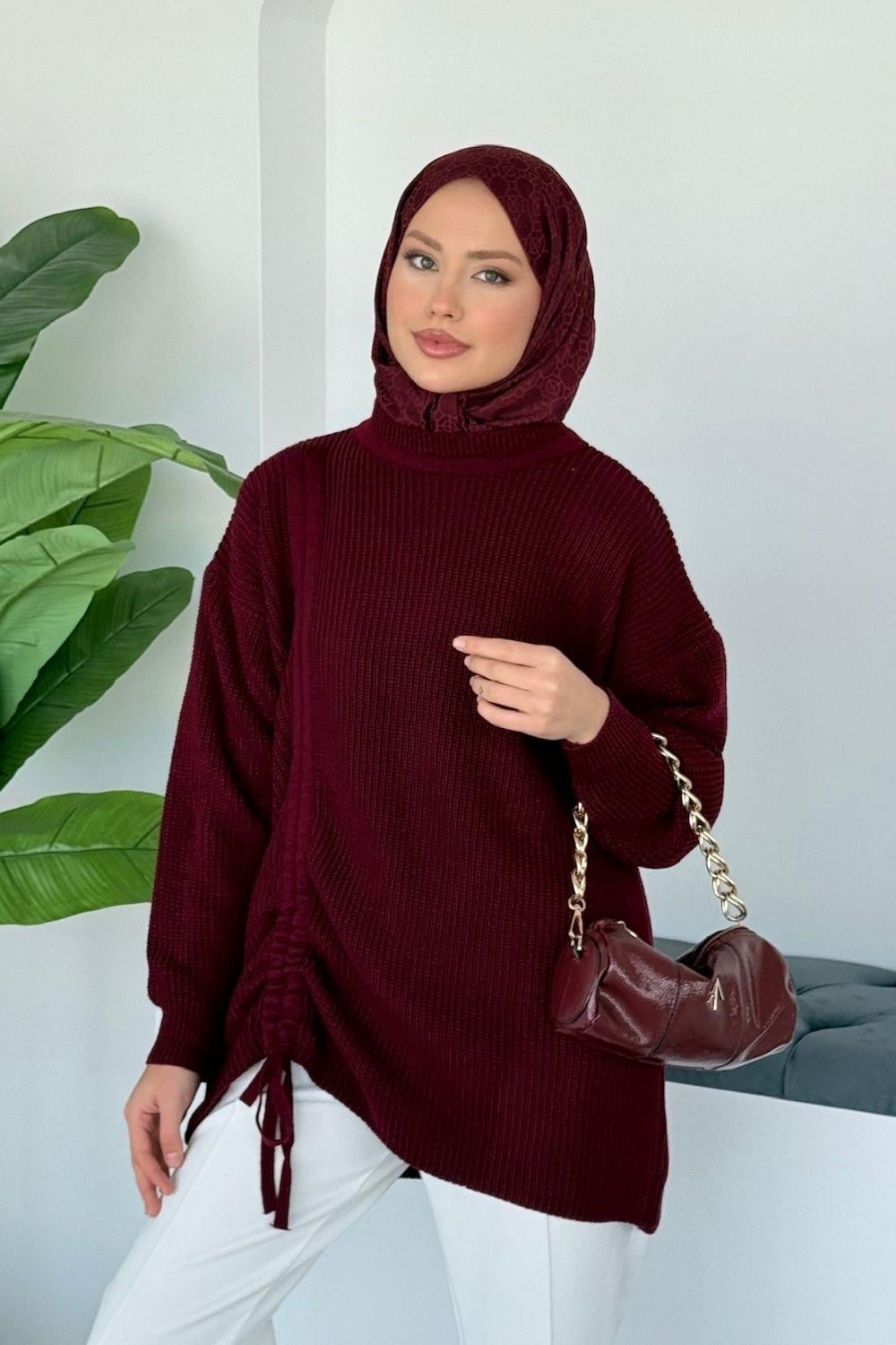 Piraye Kazak Bordo 2301220 