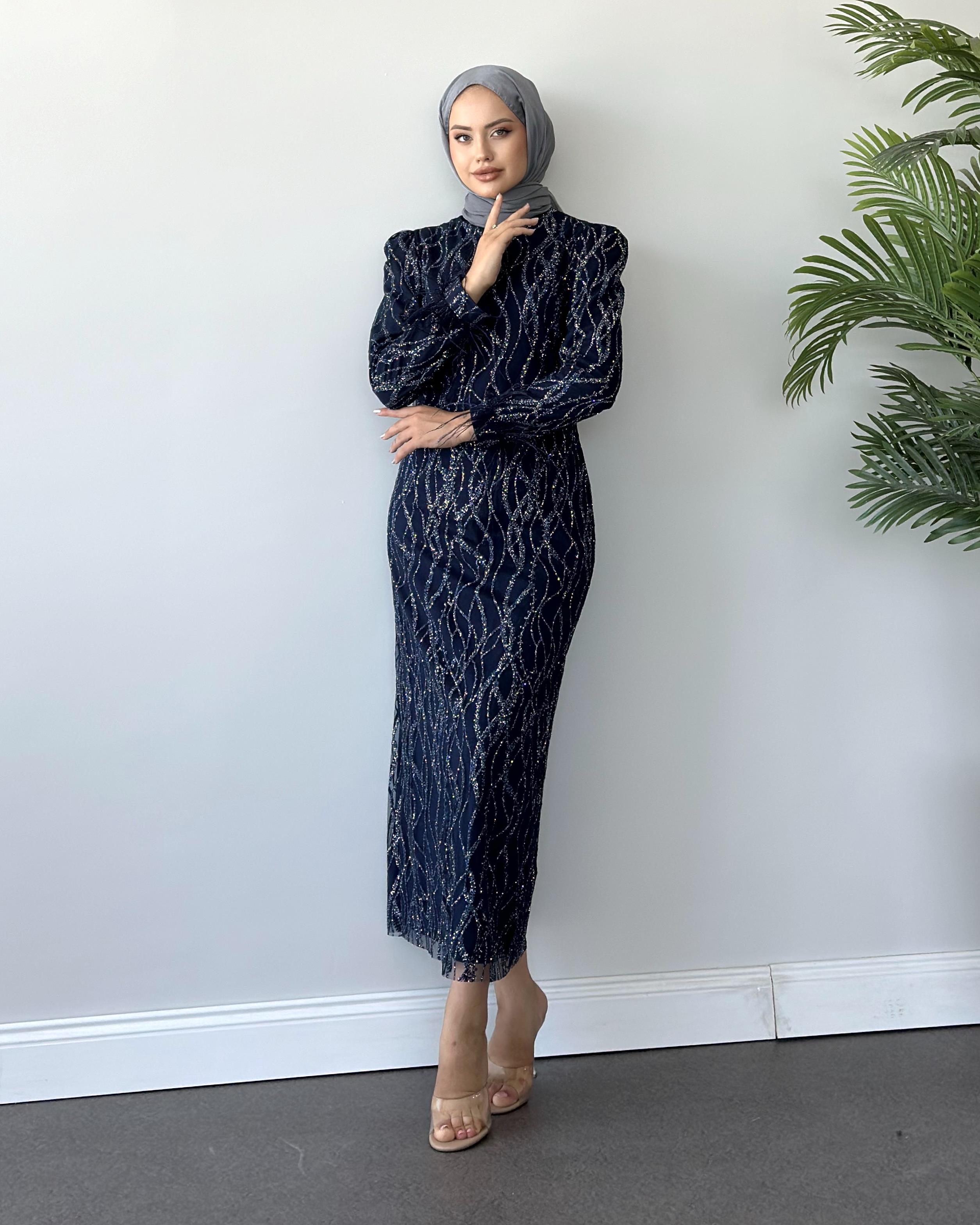 Daily Abiye Lacivert 2318 