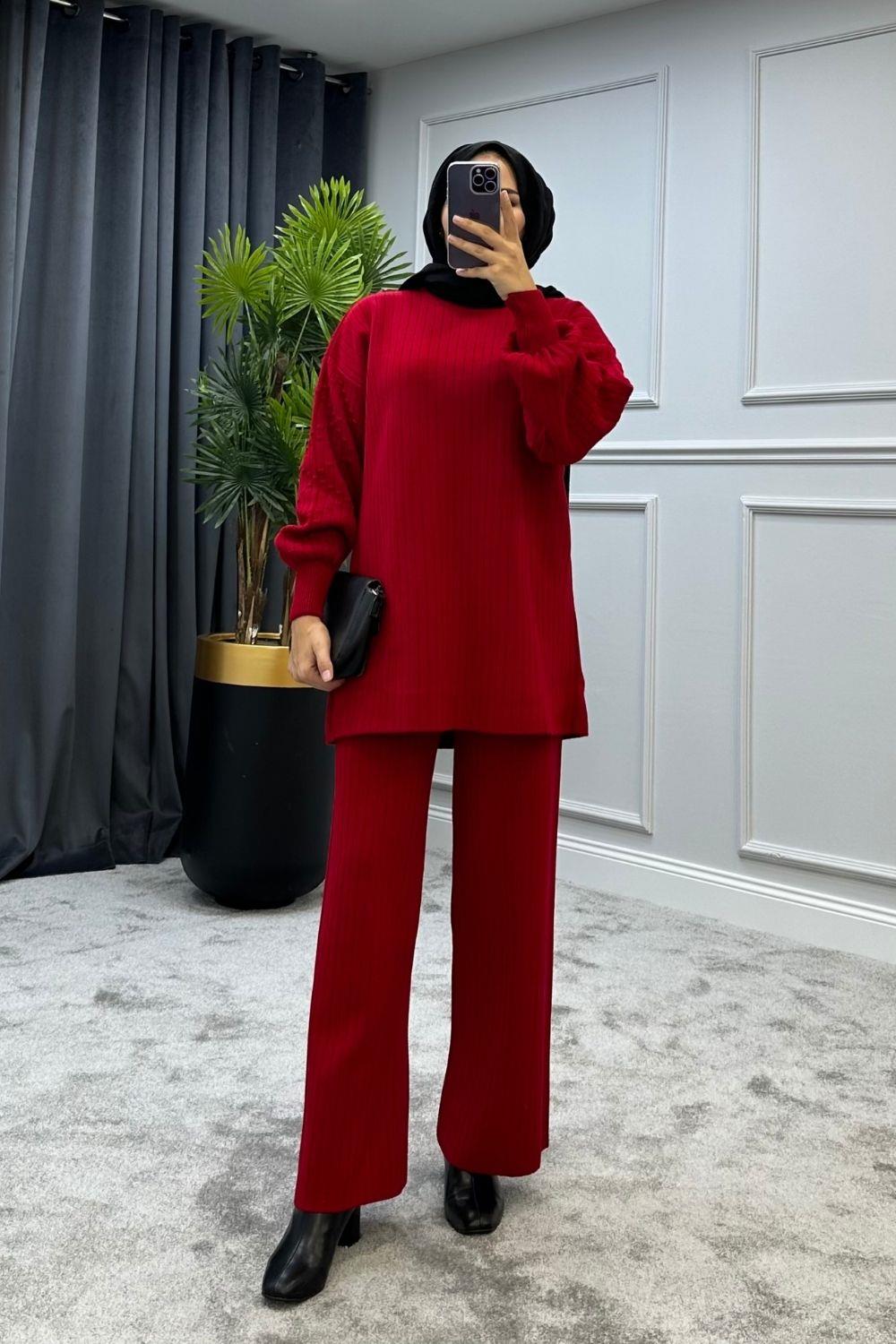 Rosa Triko Takım Bordo 2387 
