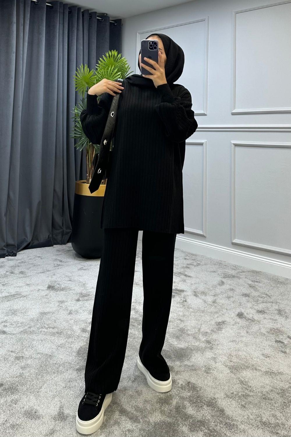 Rosa Triko Takım Siyah 2387 