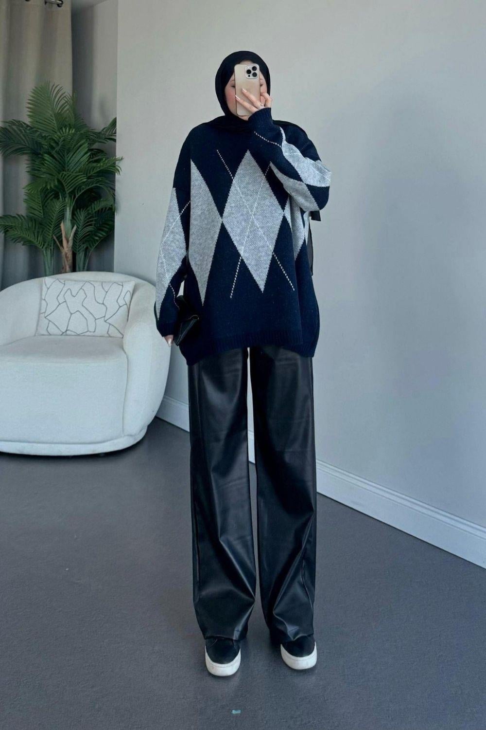 Aura Kazak Lacivert 241190 