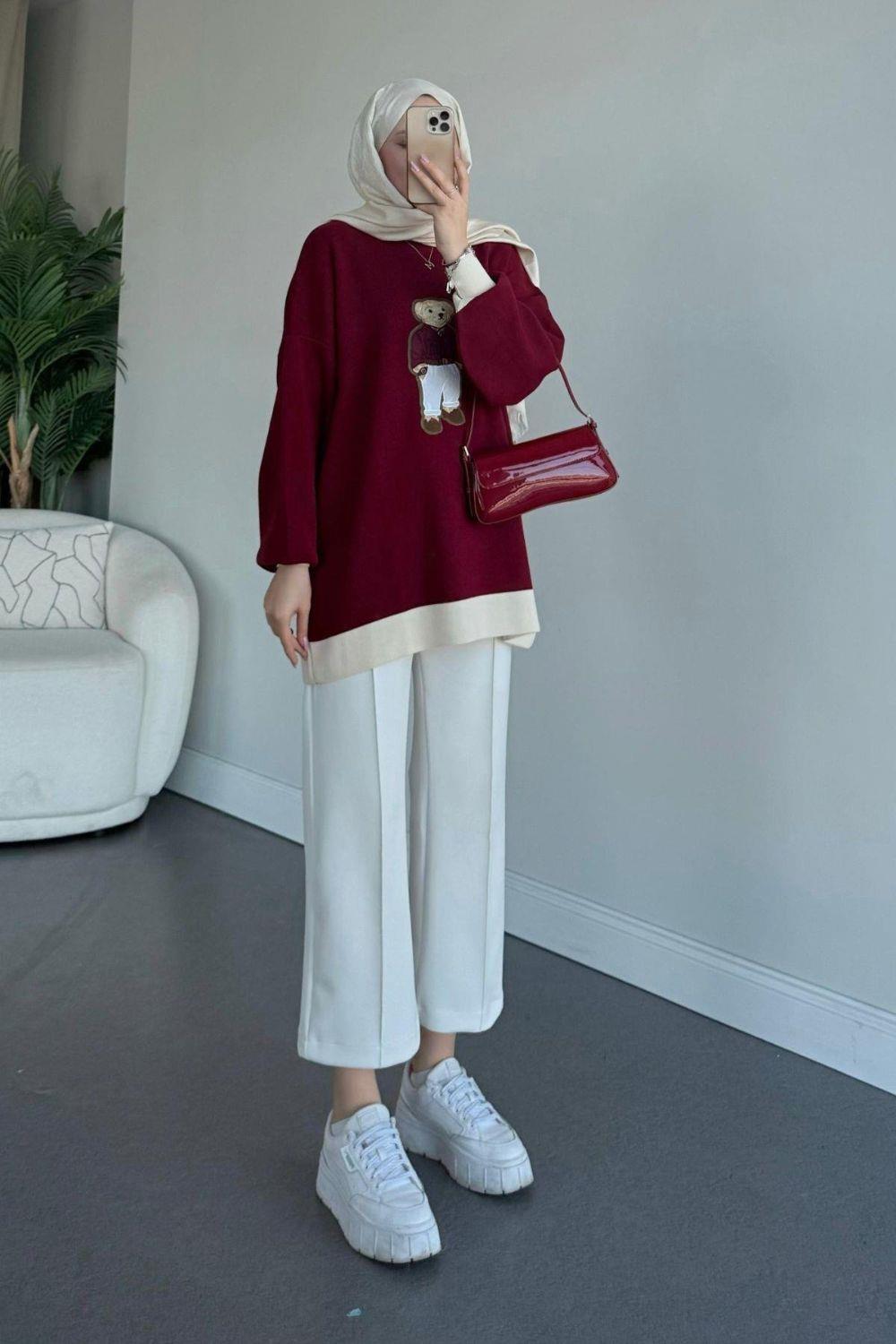 Fenti Sweat Bordo 241270 