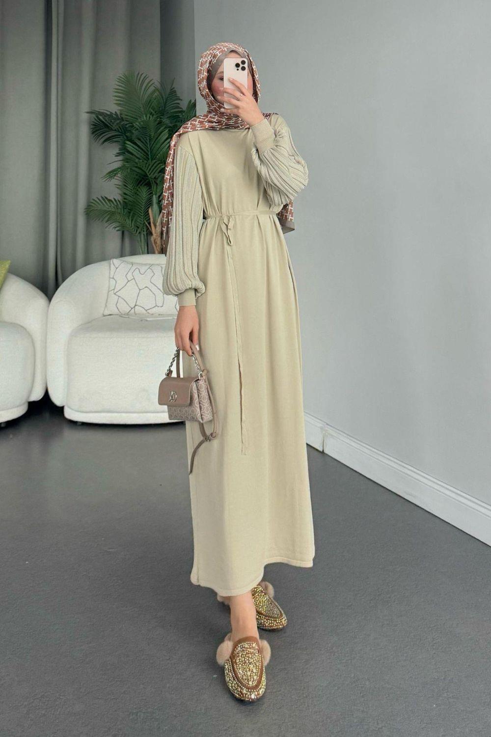 Missina Merserize Elbise Taş 241330 