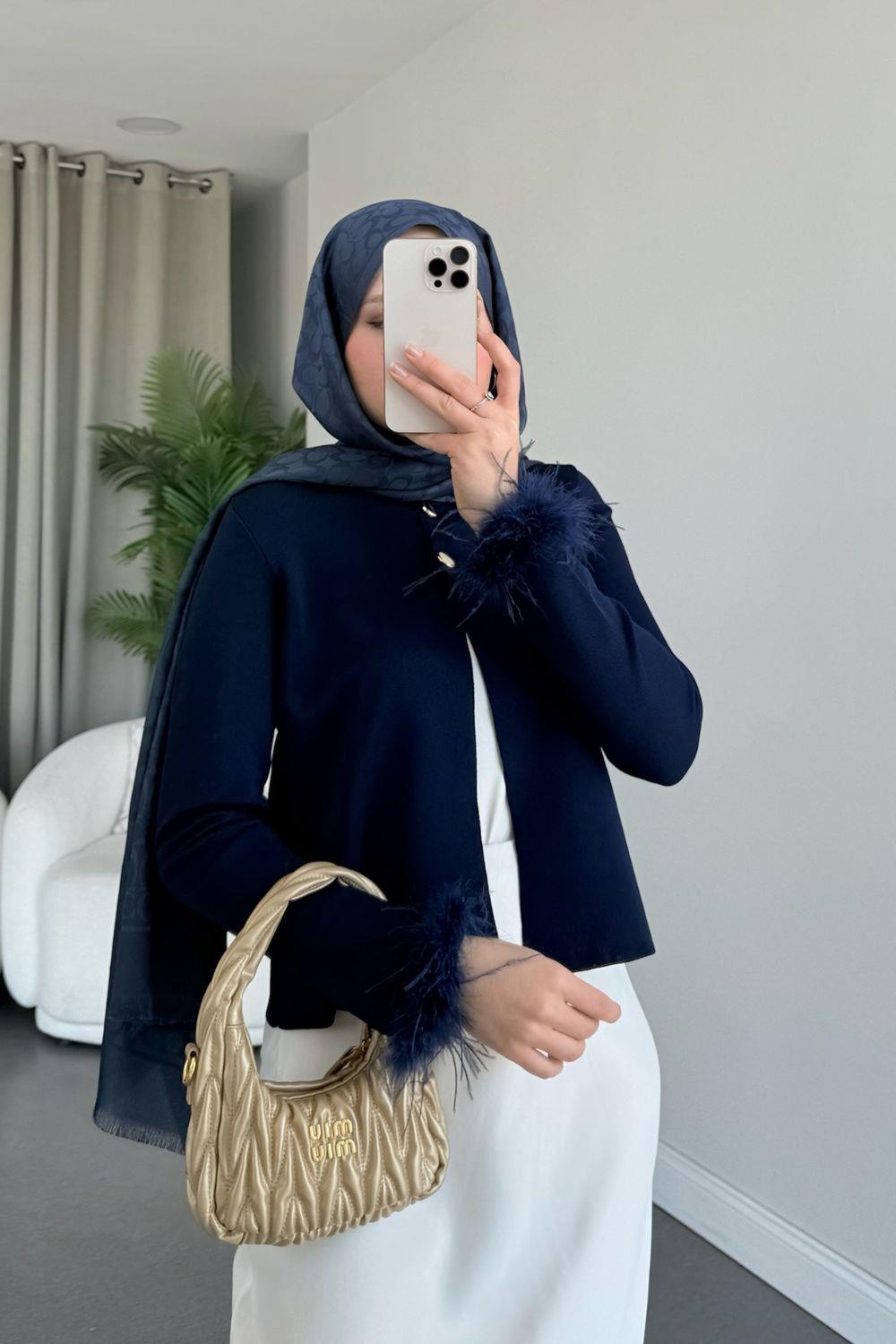 Otiş Hırka Lacivert 241370 