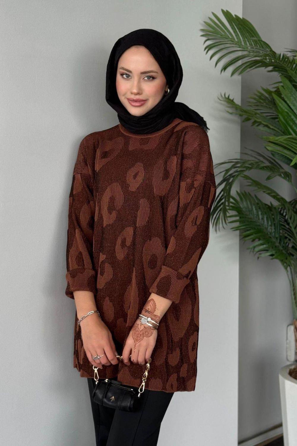 İthal Premium Kazak Kahverengi 24360 