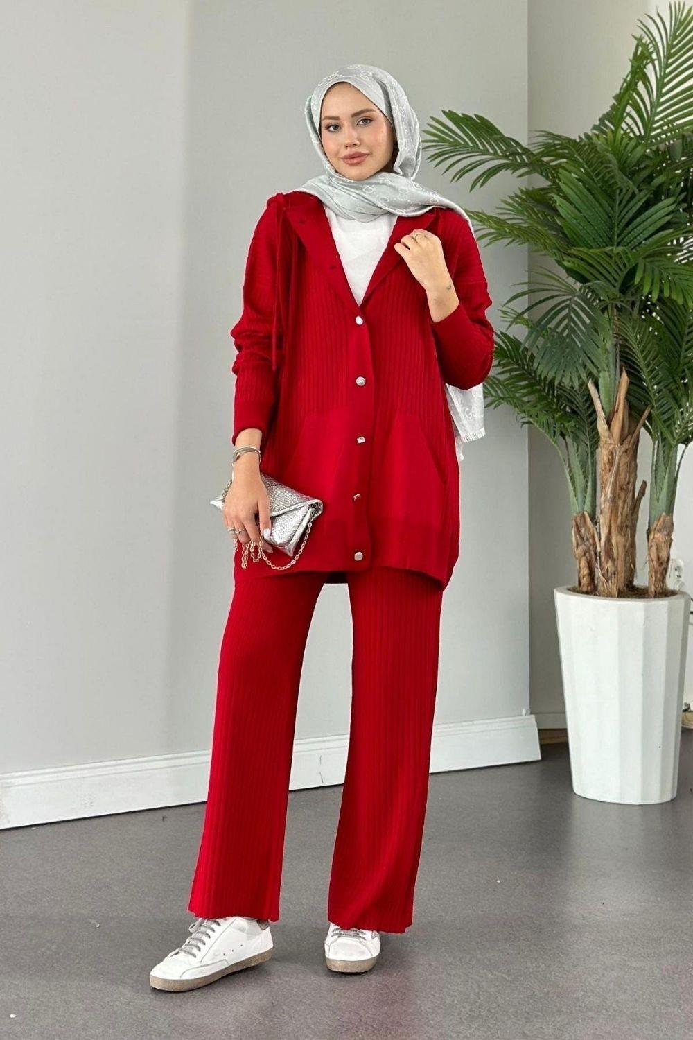 Minel Triko Takım Bordo 2440 