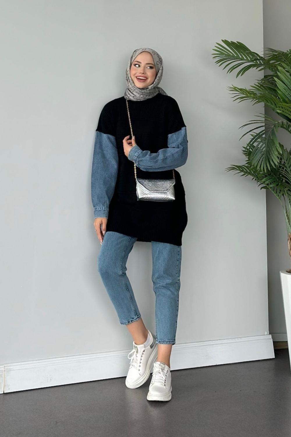 Kot Kollu Kazak Siyah 24880 