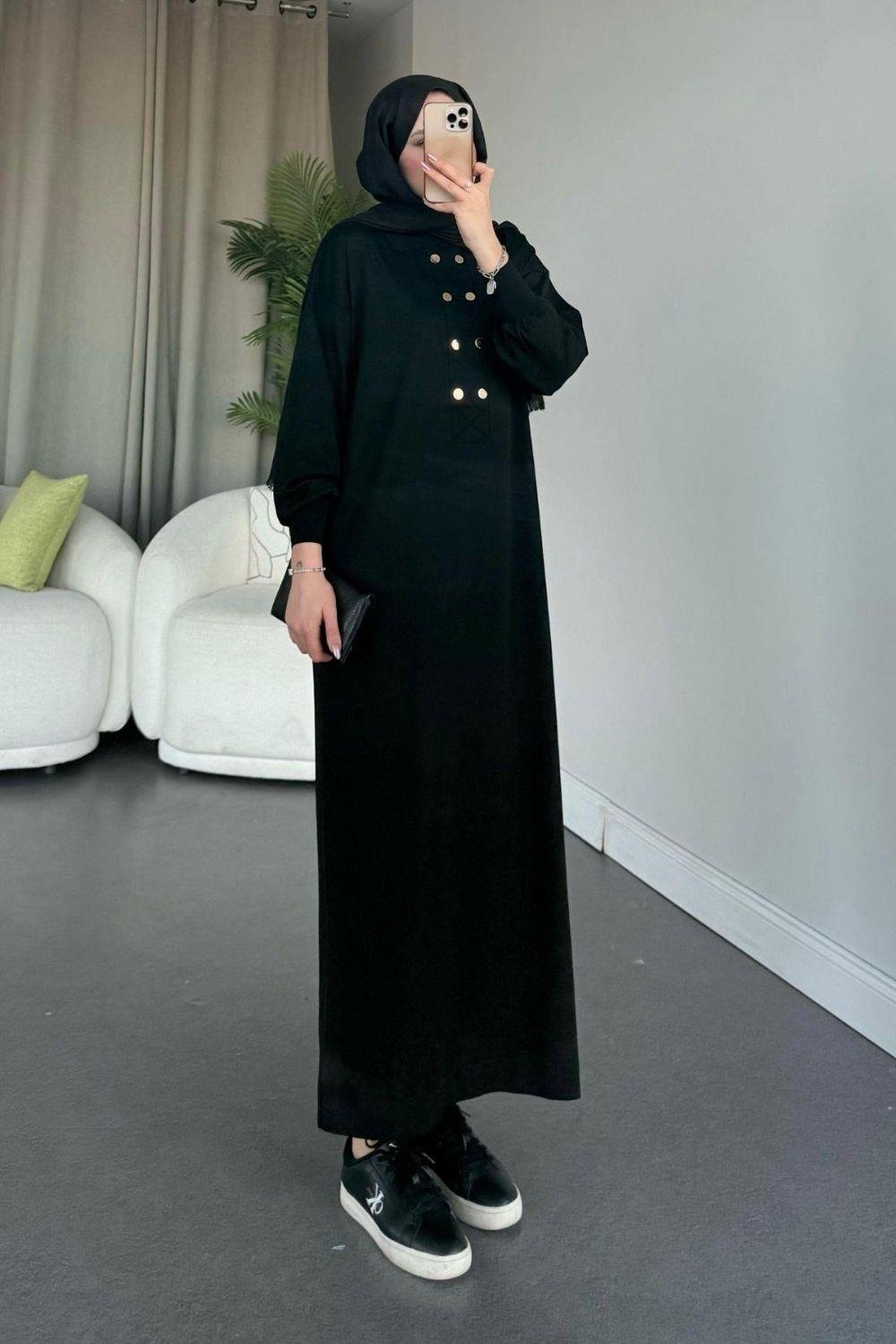 Versa Elbise Siyah 2514 