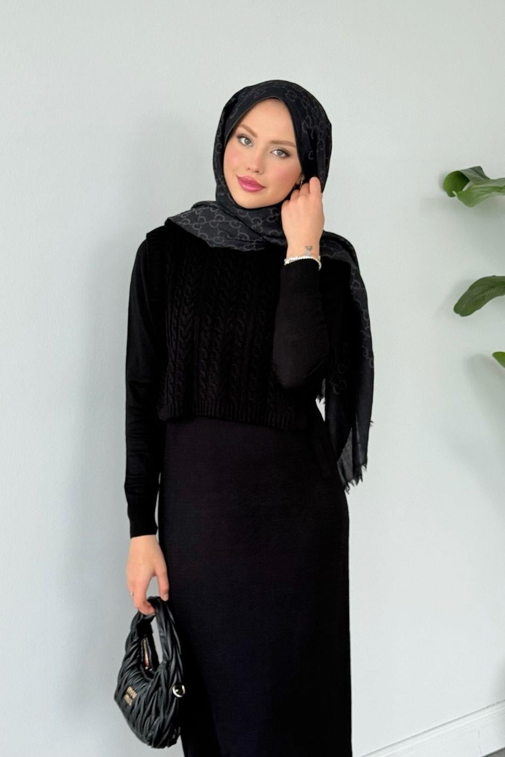 Süveterli Takım Siyah 25220 