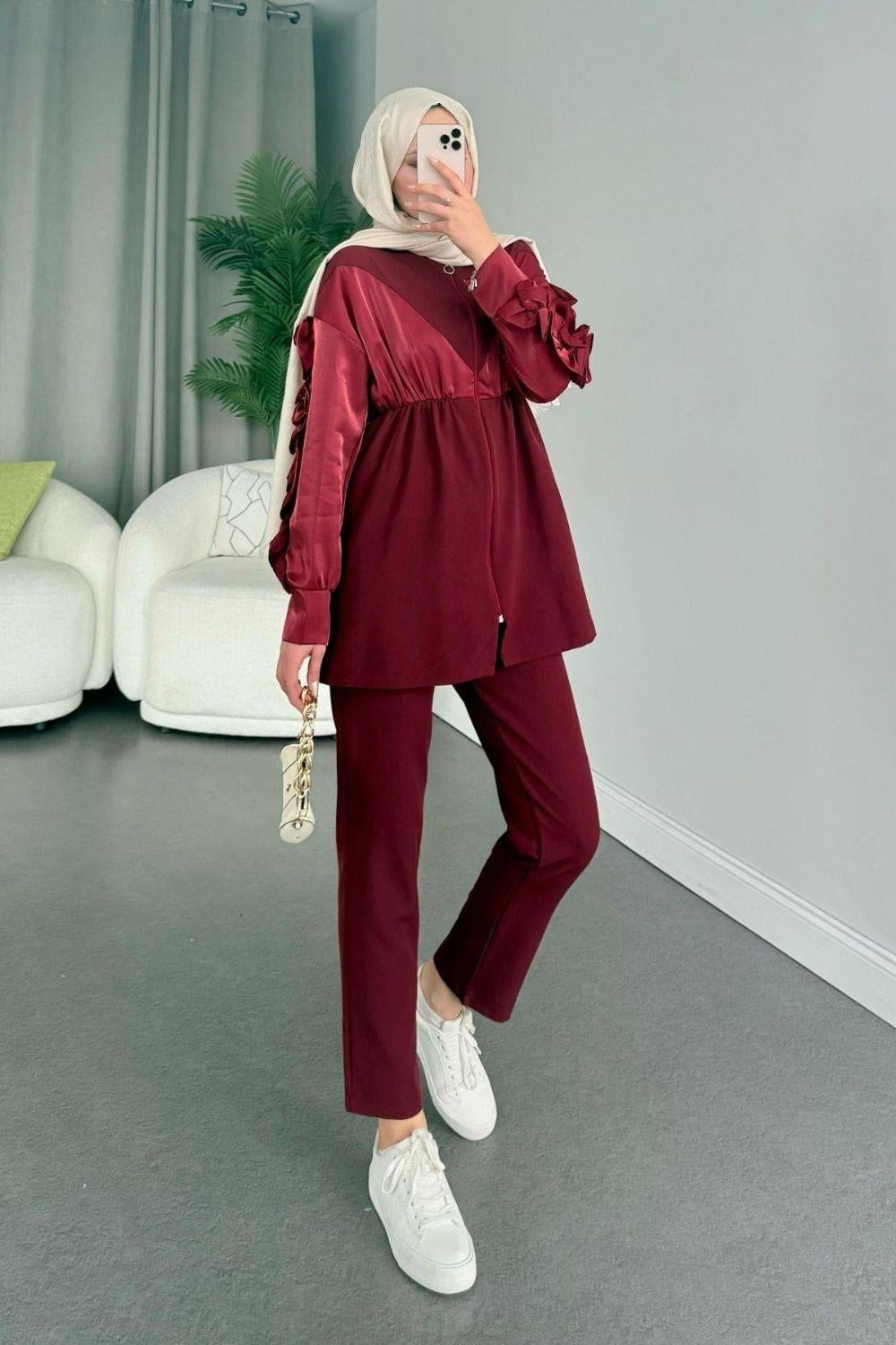 Beyza Takım Bordo 2536 