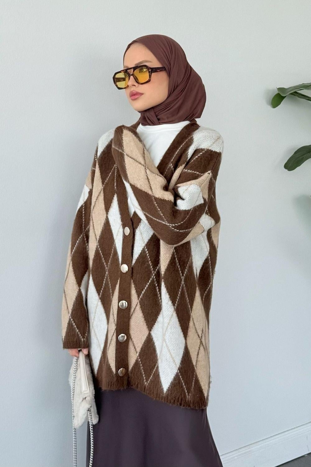 Everest Hırka Kahverengi 25580 