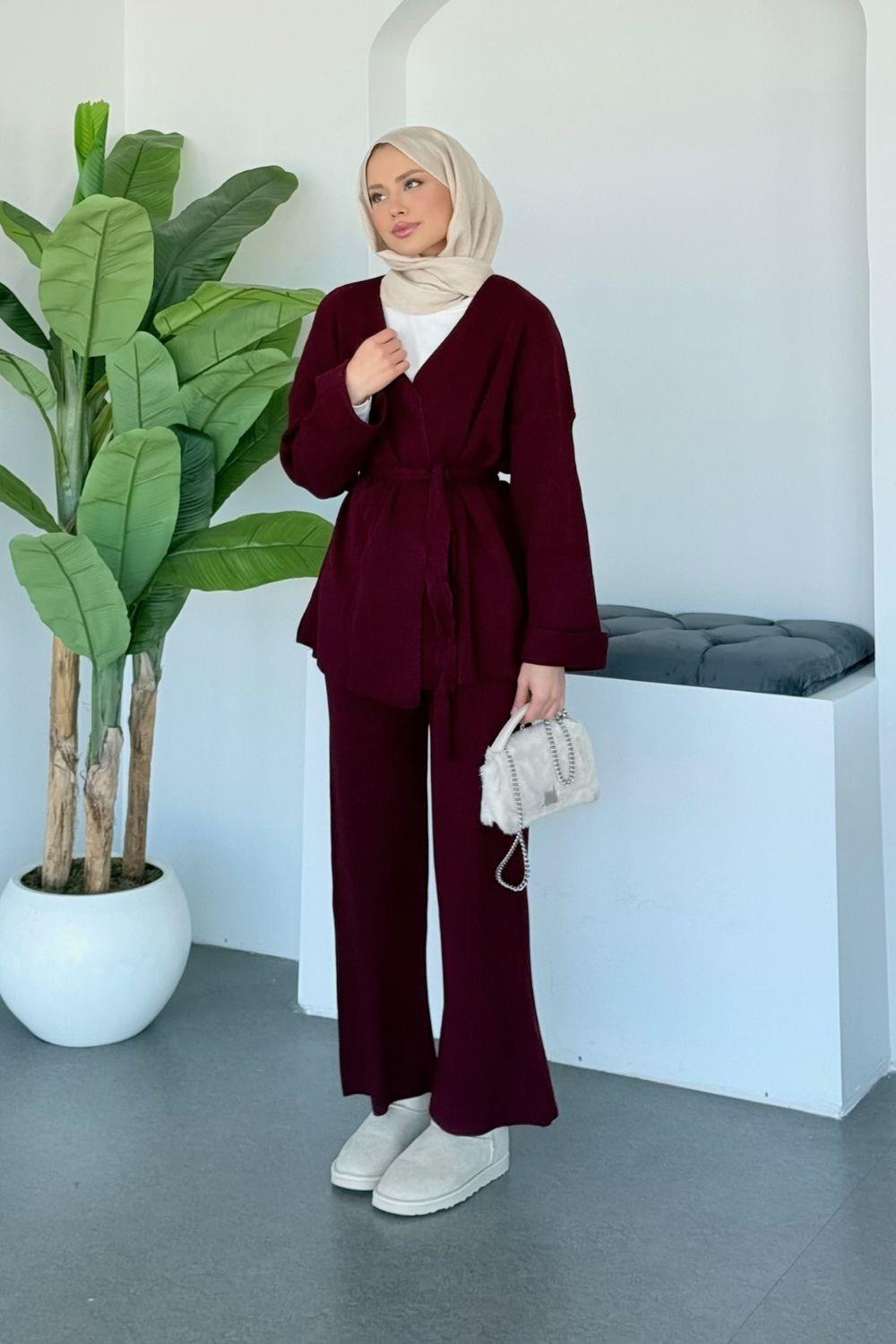 Alfa Kemerli Takım Bordo 25700 