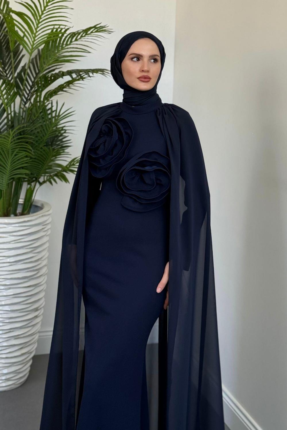 Sümeyra Abiye Lacivert 29128 