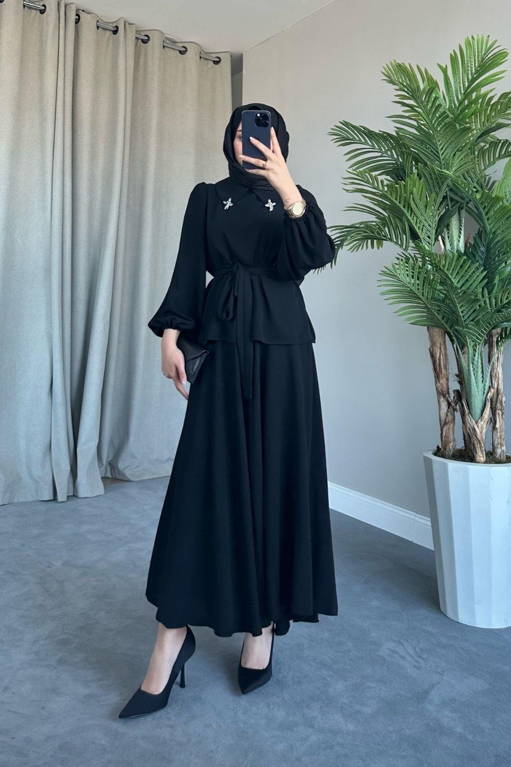 Monika Takım Siyah 3002 