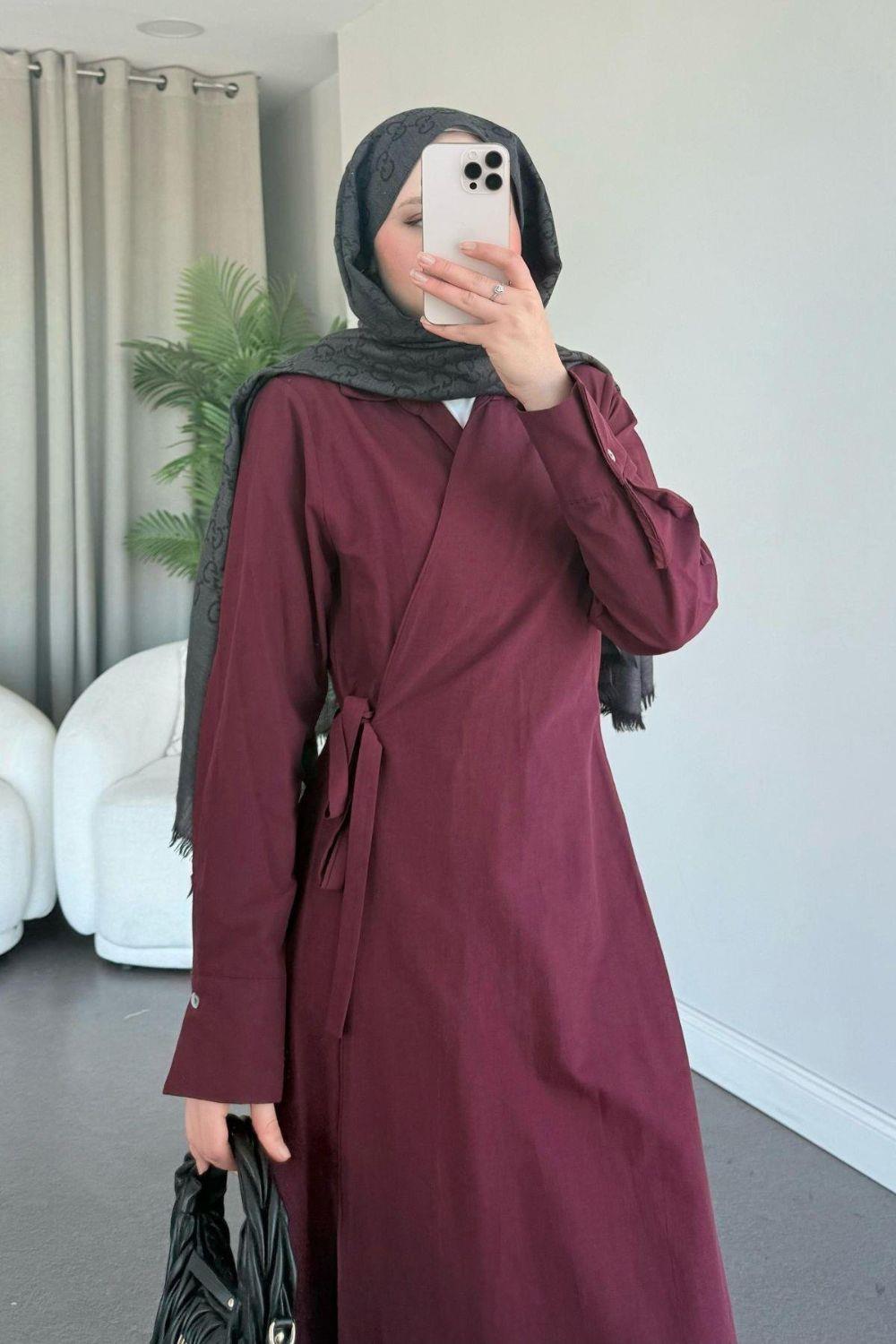 Derinay Elbise Bordo 3015 