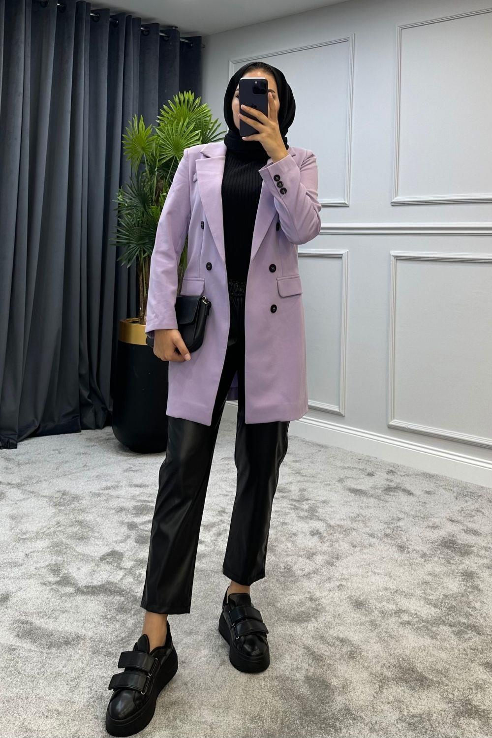 سترة كريستال ليلك