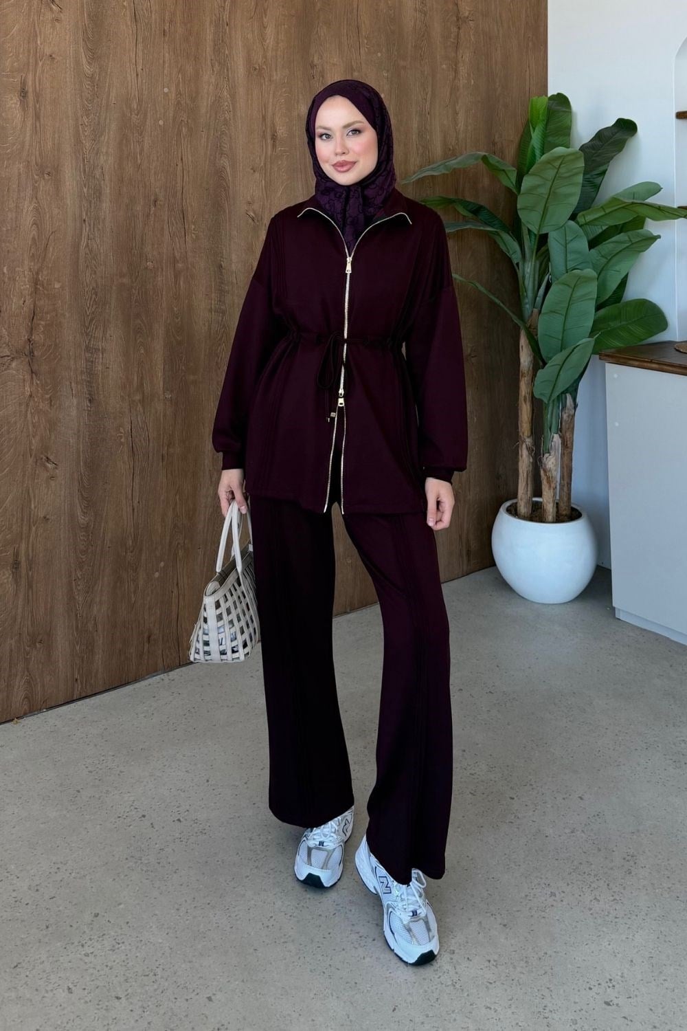 Maren Biyeli Takım Bordo 401 