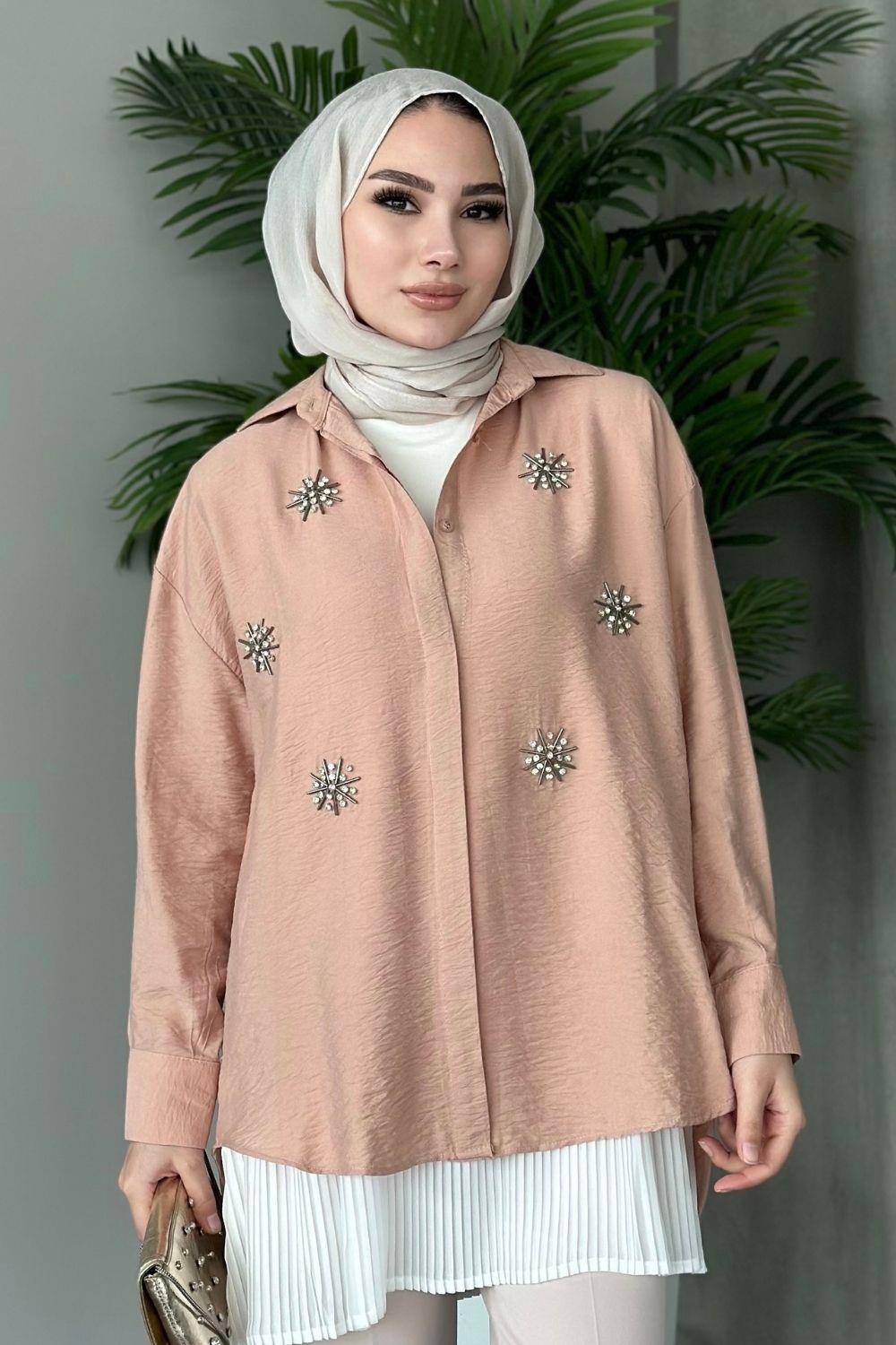 Okyanus Tunik Camel 4016 