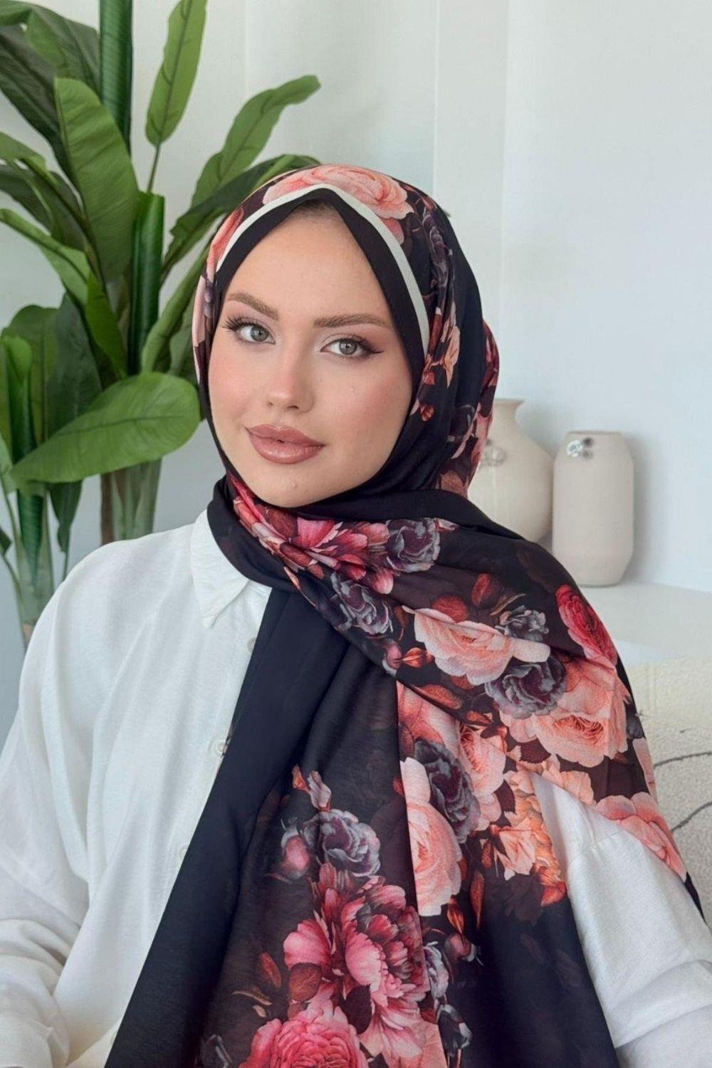 Aqua Soft Şal Siyah 4040 