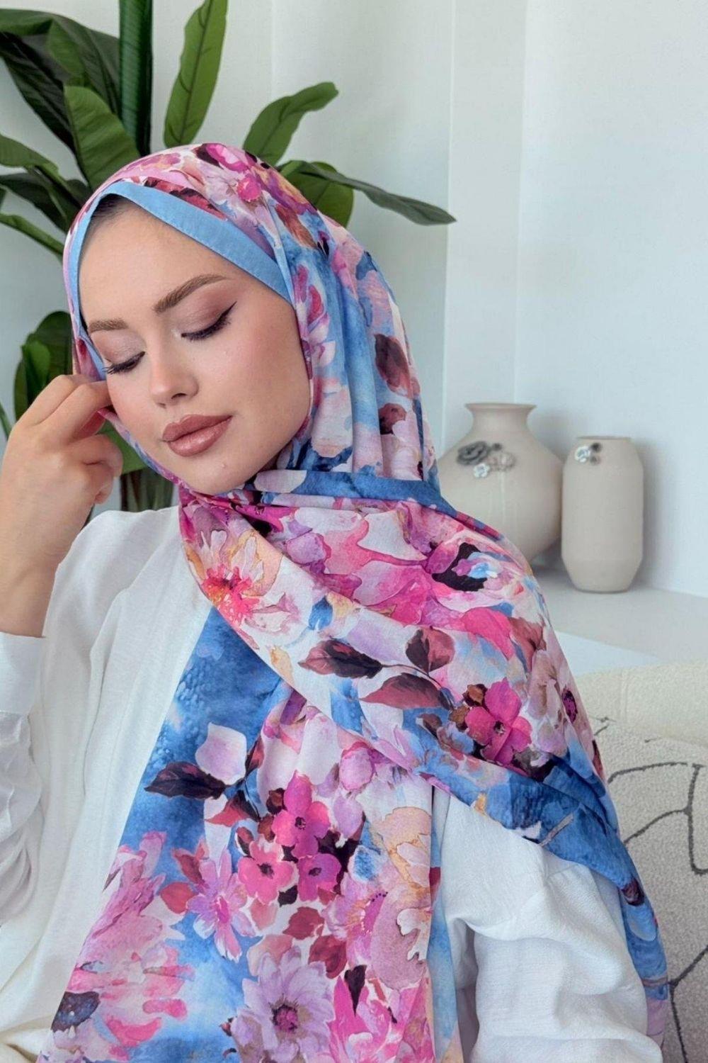Flov Soft Şal Bebe Mavisi 4043 