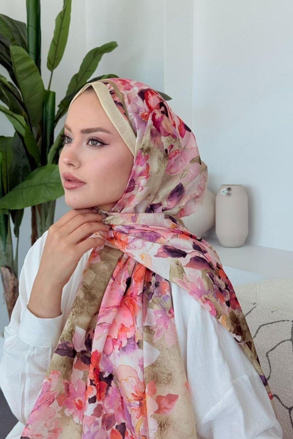 Flov Soft Şal Krem 4043 