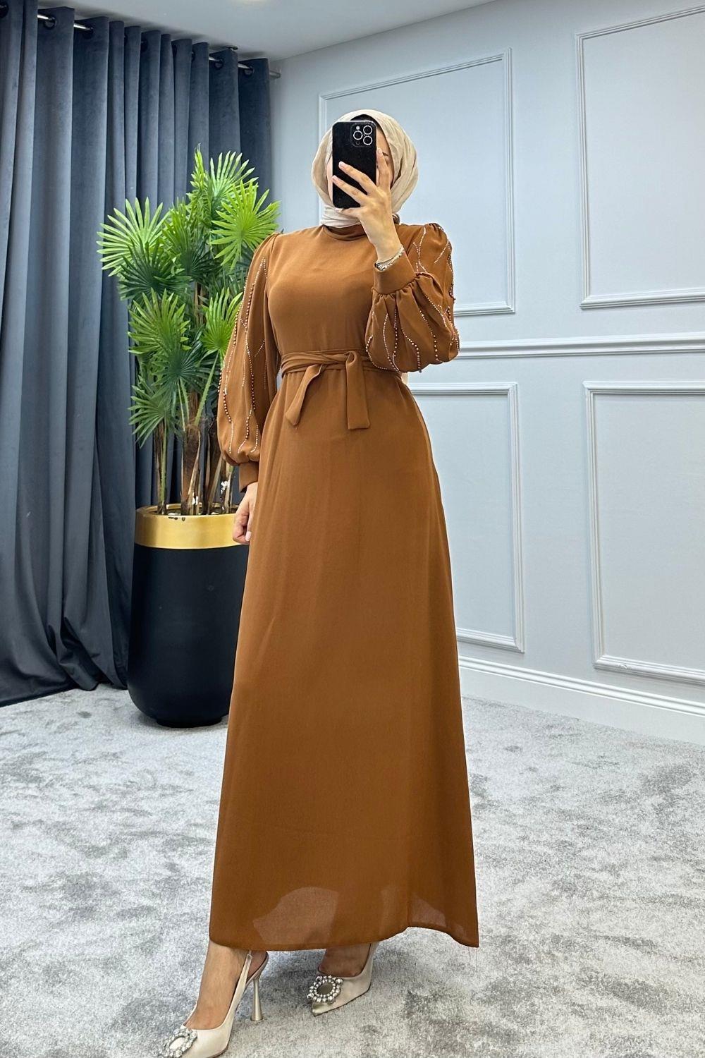 Elsa Abiye Kahverengi 4415 