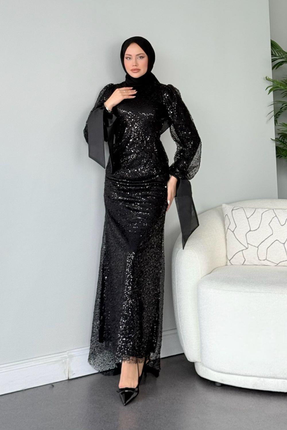 Eylül Abiye Siyah 45110 