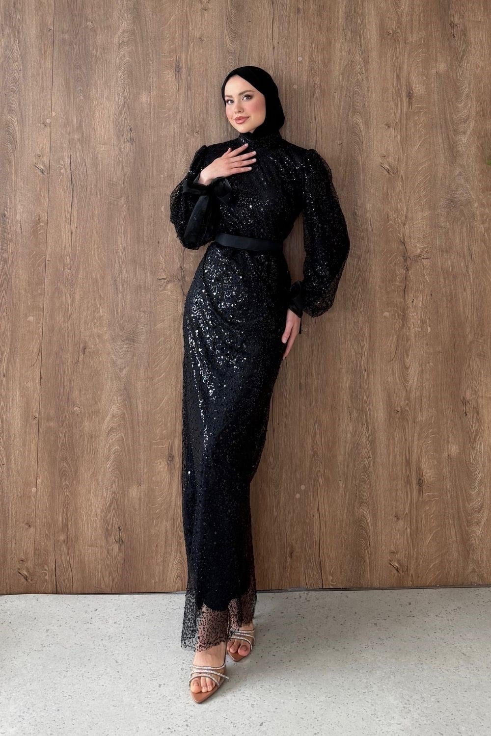 Eylül Abiye Siyah 45110 