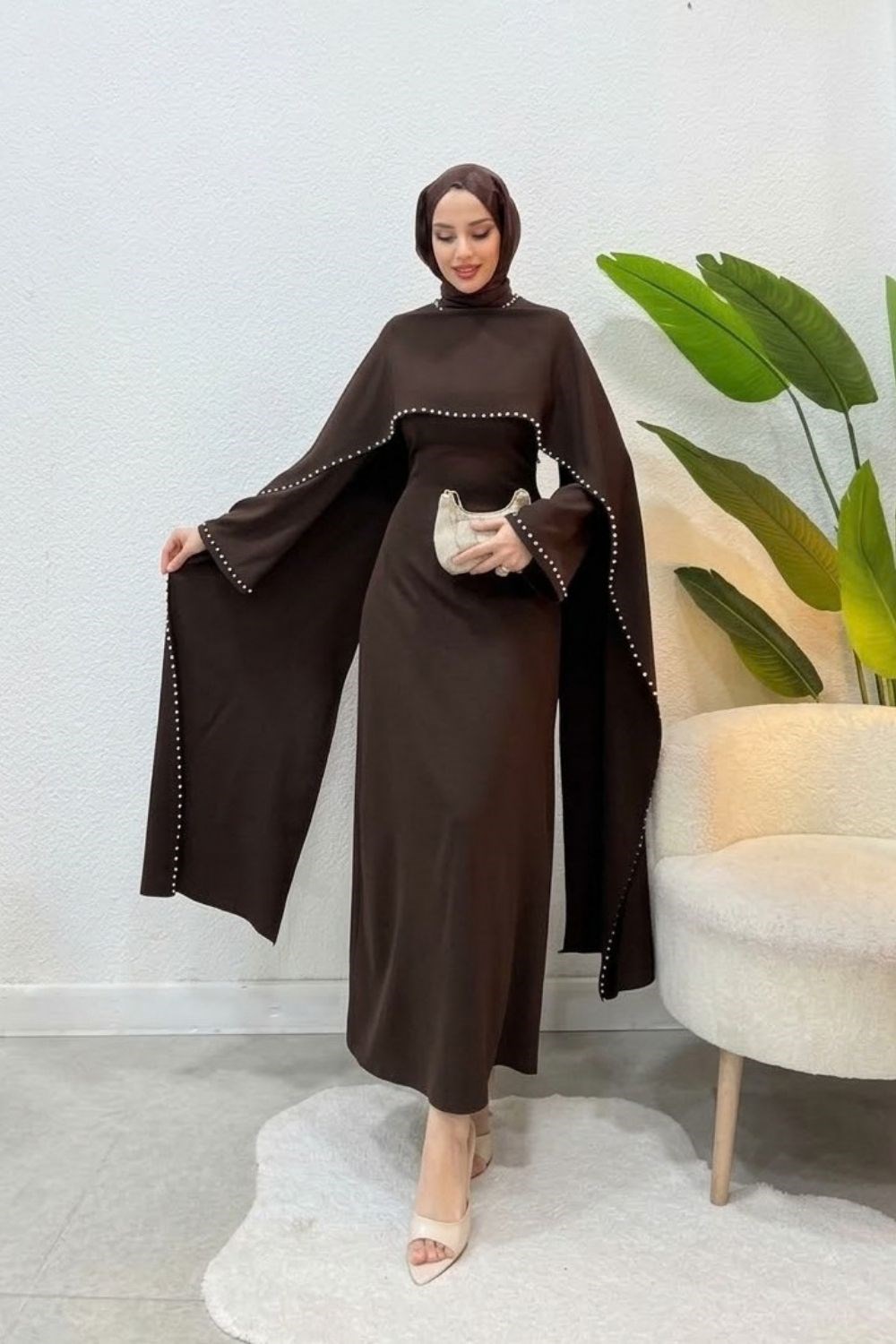 Irmak Abiye Kahverengi 4750 