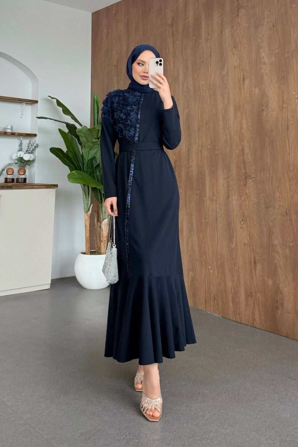 Gülfem Abiye Lacivert 4836 