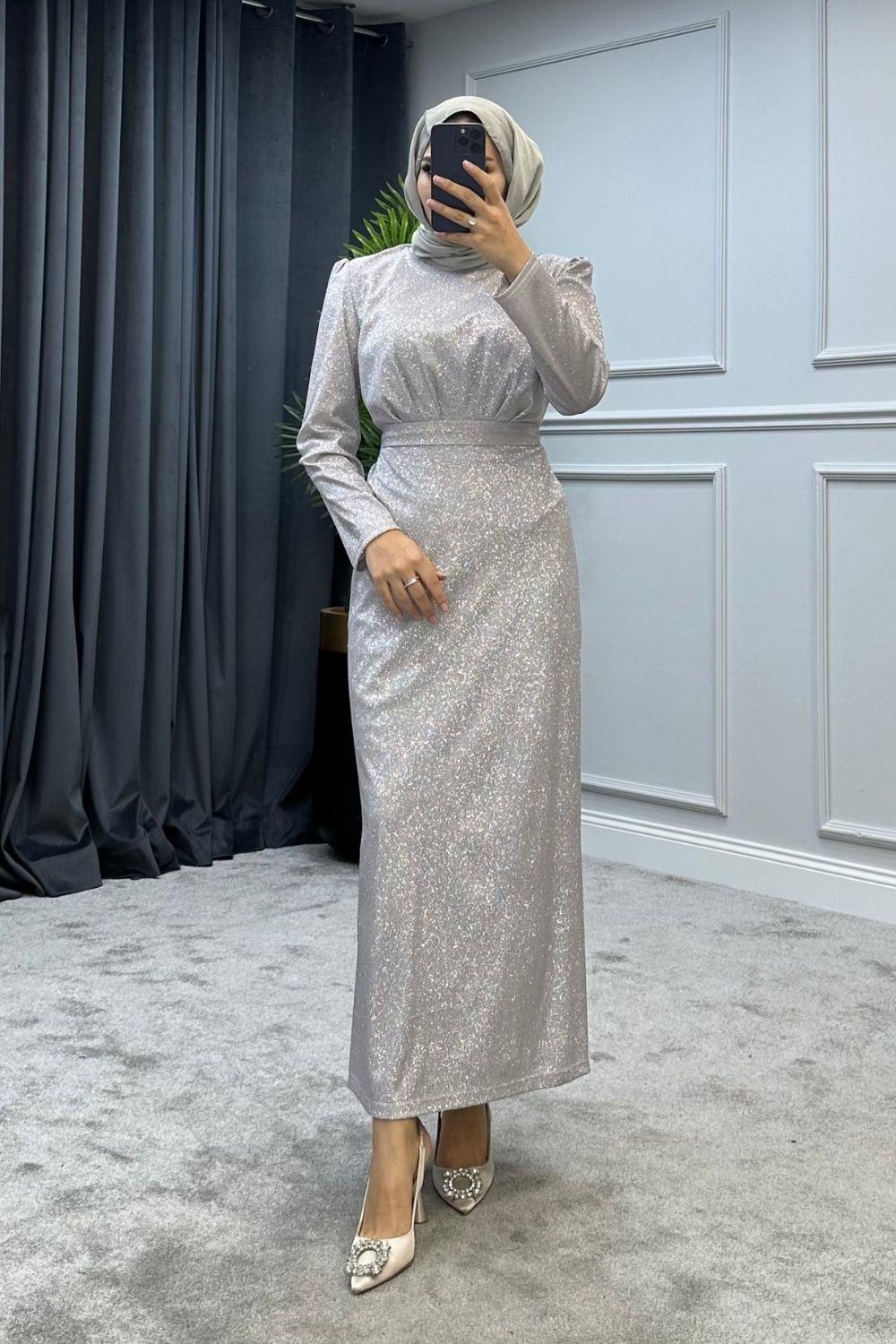 Açelya Abiye Pudra 4877 