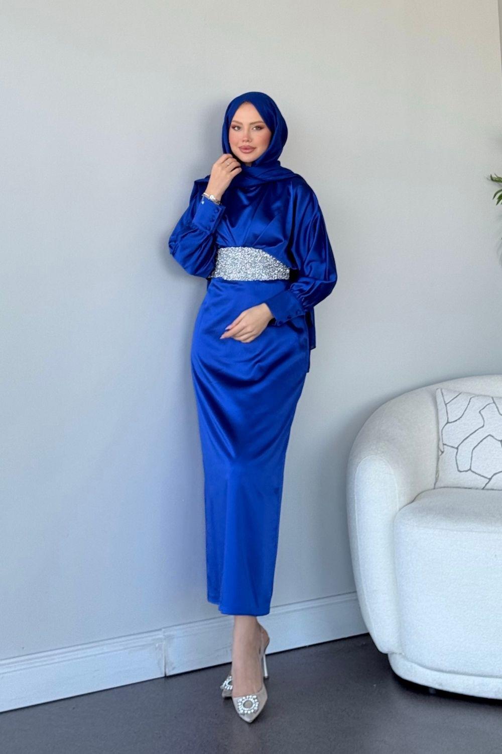 Bade Saten Abiye Saks 4930 